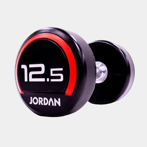 Jordan Red kg Urethane Dumbbells