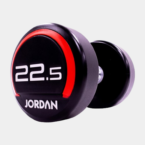 Jordan Red kg Urethane Dumbbells