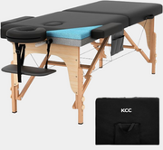 KCC Memory Foam Massage Table Premium Portable Foldable Massage Bed