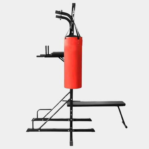 Multi functional Power Tower with Situp Bench and Boxing Bag