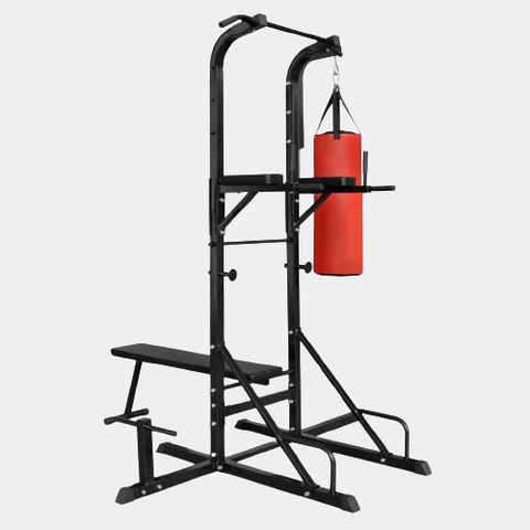 Multi functional Power Tower with Situp Bench and Boxing Bag
