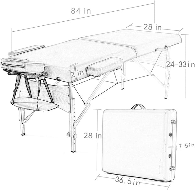 Portable Folding Massage Table