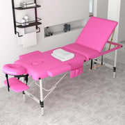 Portable Massage Table 3 Folding Professional Adjustable Bed