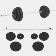 VidaXL Barbell Set 30 kg